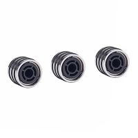 3 Pcs O-ring Control Knobs Cap Volume Electricas Tone Amplifiers Musical Instrument Guitar Bass Accessories