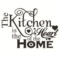 Vinyl Kitchen Rules Art Quote Wall Decal Stickers Removable Mural DIY