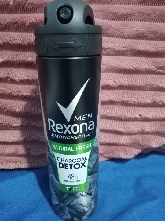 Rexona Men Deodorant Spray Charcoal Detox 150ml | Lazada PH