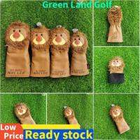 2023 NEW for◐✒ The Lion Golf Club Cover Wood Covers 135UT for Driver Hybrid Fairway Woods Headcover Plush Leather Protective Cover Novelty Cute Gift Golf Accessory