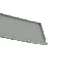 1Pc Vanity Mirror Cover Dirt-Resistant สำหรับ Land Rover Range Rover สีเทา LR063682 Sunvisor Vanity Mirror Cover ภายในรถ Parts