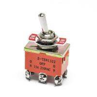 E-TEN1322 Toggle Switch ON-OFF-ON 3 Position 15A/250VAC