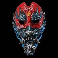 ฮาโลวีนยางใหม่ Hannya การเล่นตามบทบาทของบุคคลหน้ากากปีศาจ Noh Buddhism Cosplay กรองกรองศาตราจารย์ญี่ปุ่น Props A6