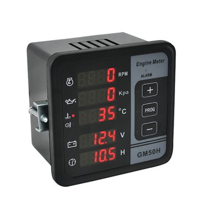 GM50H Engine Multi Function Digital Meter Generator Monitor