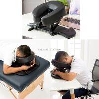 ปรับความสูง Face Cradle Foam Facial Rest Down Cushion Foam SPA Massage Table Pillow U Shape Bolster Face Down Cradle