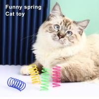 Useful Springs Cat Toy Having Fun Smell-less Training BPA Free Springs Cat Toy  Interactive Cat Toy Bite Resistant Toys