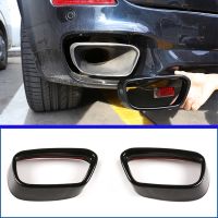 For BMW X5 F15 X6 F16 2014-18 Car Styling Tail Muffler Exhaust Pipe Output Cover Trim Exterior Accessories（for M Sports Version)