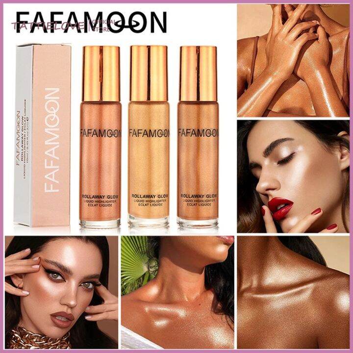 Tattielove FAFAMOON high gloss liquid face brightening body oil whole ...