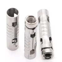 304 Stainless Steel Three-piece Fish Scale Expansion Tube Screw Ceiling Expansion Screw Bolt M6 M8 M10 M12