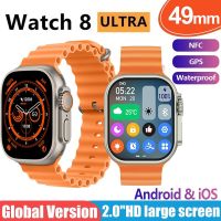 ZZOOI NEW Smart Watch Ultra Series 8 NFC Smartwatch Wireless Charging Bluetooth Call Men Women Fitness Bracelet HD Screen for Apple