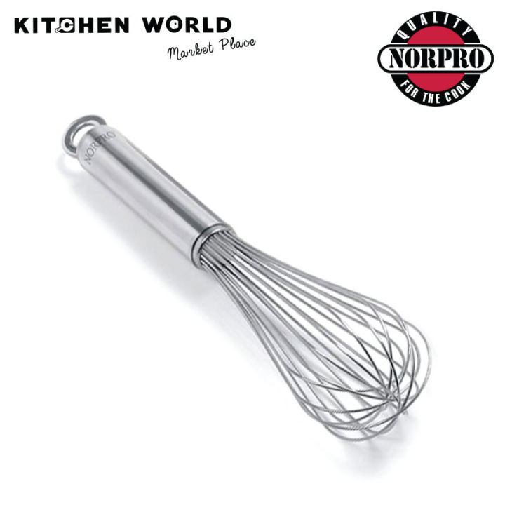 Norpro 11-inch Krona Stainless Steel 12 Wire Balloon Whisk