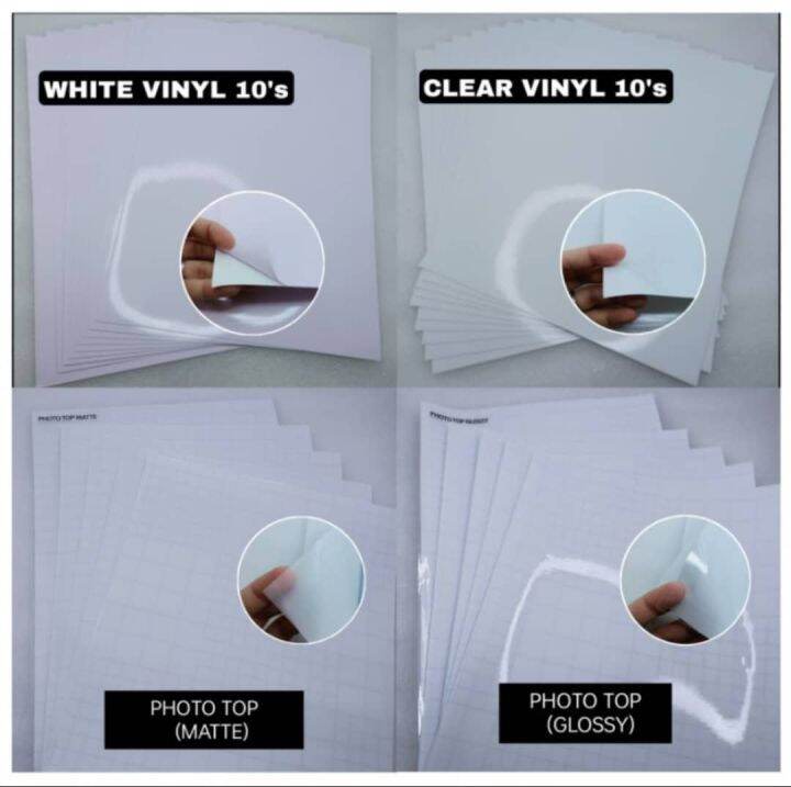 Printable Vinyl Stickers A4 | Lazada PH