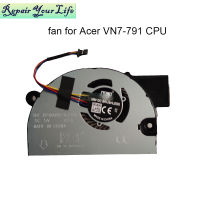 Notebook Radiator Cooling CPU Fans pc for Acer Aspire V Nitro 7 VN7-791 VN7-791G 58RC VN7 791 791G replacement laptop part fan