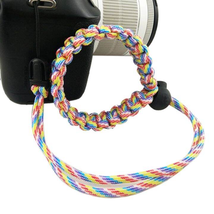 handmade-braided-universal-adjustable-nylon-anti-fall-outdoor-soft-bracelet-rope-wrist-strap-binoculars-camera-accessories