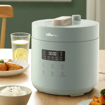 Bear 1.6L Rice Cooker Mini Portable Electric Cooker Multi-functional 220V  Household Kitchen Appliance 22min Quick Cooking