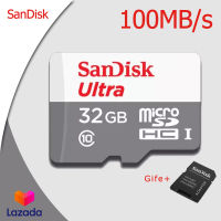 Sandisk Micro Ultra Lite Speed 100MB , 32GB ,C10, UHS-1,R, 3x5 - (SDSQUNR-032G-GN3MN)