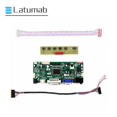 【SALE】 anskukducha1981 Latumab จอ LCD Lvds,ชุดบอร์ดควบคุมสำหรับแผงวงจร LED LP121WX3-TLC1 HDMI + DVI + VGA