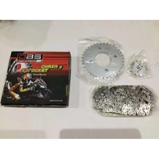 Motorcycle Chain and Sprocket Set COD Lazada PH