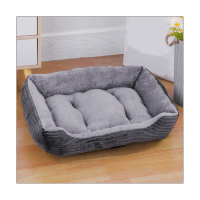 Grey Small and Medium Dog Sofa Mattress Pet Dog Bed House Mat Pet Supplies 70 X 55 cm