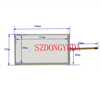 10ชิ้นจำนวนมากใหม่ทัชแพด7นิ้วสาย167*93สำหรับเชฟโรเลต mylink GMC S60 Spark 2012-2015หน้าจอสัมผัส Digitizer แก้ว