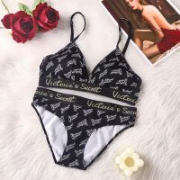 hotx 【cw】 Bikinis 2023 Halter Set Female Swimsuit New Swimwear Beach Wear Bathing