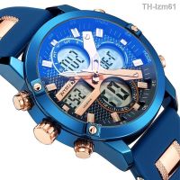 นาฬิกาผู้ชาย STRYVE Mens Multifunctional Sports Waterproof Electronic Watch Quartz Calendar Chronograph Luminous S8021