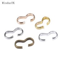 100 Pcs/Lot 4x8 mm Buckle Clasp Diy Necklace Bracelet Accessories Supplies Connectors For Jewelry Making Finding