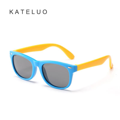 KATELUO เด็กเด็กอาทิตย์แว่นตาคลาสสิกแว่นกันแดดสำหรับทารกเด็กสาวน่ารัก UV400ป้องกันเลนส์ P Olarized วินเทจแว่นตา Oculos 802