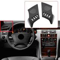 Car Dash Board R+L Side Air Vent Speaker Grill Cover for Mercedes Benz W210 E-CLASS E320 E430 E55 LHD