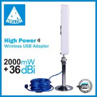 USB Wifi Adapter 150Mbps Outdoor High Power ตัวรับสัญญาณ Wifi ระยะไกล เพิ่มสัญญาณ สัญญาณแรงสุดๆ