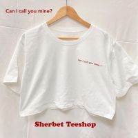 เสื้อยืดทรงครอป ??? ? ????? *☺︎︎|sherbet.teeshop