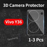 กล้อง3D ปกป้องหน้าจอสำหรับ Vivo Y78 Y27 VivoY36 Y 78 36 27 4G 5G 2023คลุมทั้งหมดชัดเจนแบบ HD เลนส์กล้องมองหลังฟิล์มป้องกันกระจกนิรภัย