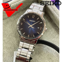 Seiko  นาฬิกาข้อมือชาย สายสแตนเลส รุ่น SGEH89P1 รับประกัน 1 ปี ของแท้ Gents Blue Stainless Steel Watch