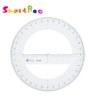 360 Degree Protractor Double Scale Value Diameter 30cm Ruler, Beveled edges KQ300