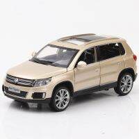 [AhQ ornaments] 1:32ครอบครัวที่สวยหรูรถยนต์รุ่นล้อแม็ก Tiguan D Iecasts ดึงกลับรถโมเดลของเล่น6ประตูเปิดเสียงคอลเลกชันแฟนของขวัญ