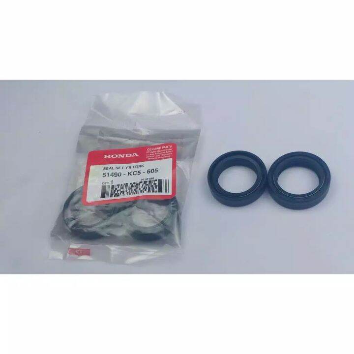 SEAL SHOCK DEPAN MEGAPRO / TIGER / VERZA / CB150 51490KC5605 SIL