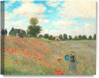 ป๊อปปี้ที่อาร์เจนตินา1873 Claude Monet ขั้นตอนก่อนทำศิลปะศิลปะบนผนังผ้าใบ Giclee สำหรับการตกแต่งบ้าน30X24 X15