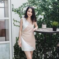 Pareach - Two Tone Dress - เดรสออกงาน