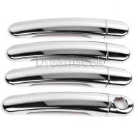 Car Exterior Door Handle Cover For VW Volkswagen Passat Jetta Golf Mk4 Skoda Octavia Seat Chrome Molding Trim 8PCs