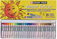 สีชอล์ค สีเงิน สีทอง Sakura 12,16,25,50 สี สีชอล์ก ซากุระ Cray-Pas Junior Artist
