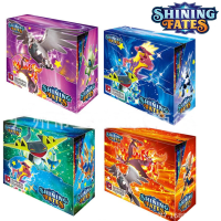 360PcsBox English Pokemon Card TCG: Shining Fates Card Booster Box Trading Game Battle Card Collection Collectable Toy for Boys