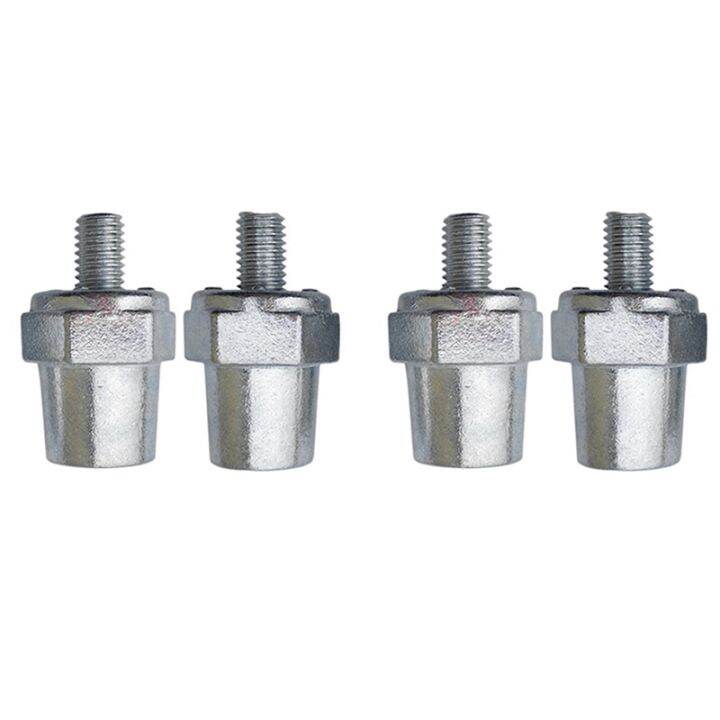 2 Pair Zinc Alloy Battery Side Terminal Charging Posts Fit 8mm Positive