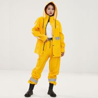 【LZ】◊❇  Capa de chuva de pesca ao ar livre calças de chuva à prova chuva terno engrossado ciclismo da motocicleta poncho corpo inteiro à prova dwaterproof água