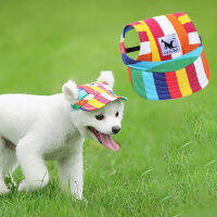 YEXIAO12 TAILUP Small Pet Summer Canvas Cap Dog Baseball Visor Hat Puppy Outdoor Pet Cap Multicolor Not Specified