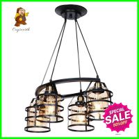 ไฟช่อ CST 1091-4 สีทองรมดำ 4 หัวMULTI-PENDANT CST 1091-4 ANTIQUE BRASS 4-LIGHT **สินค้าแนะนำ**