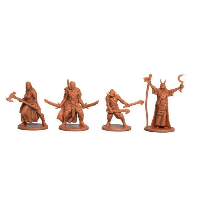 Zombicide Miniatures Figures Unpainted Model Diy Kit Extended Heroes ...