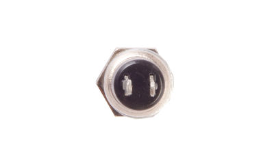 SPST momentary switch (Round D6.63mm white) - COSW-0454