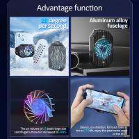 Cool Rgb Lights Game Cooler Radiator For Iphone/samsung/xiaomi Mobile Phone Cooling Fan Rgb Lights High Speed Cooling