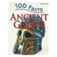 Ancient Greek civilization theme popular science picture book 100 facts ancient Greece 100 facts series childrens ancient Greek Encyclopedia of humanities popular science English Picture Book English original imported