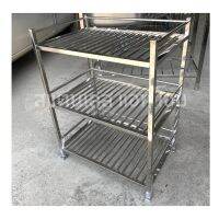 [⚡ส่งฟรี] Dish Racks ชั้นวางจานสแตนเลส ชั้นซี่สแตนเลส 3 ชั้น